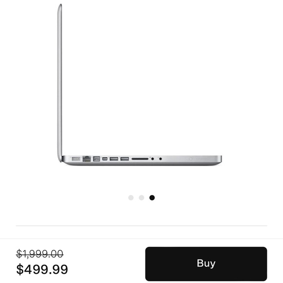 MacBook Pro for sale refurbished - Picture 2 of 4